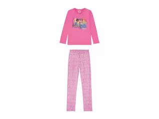 Piżamy dla dziewczynek - LEGO Piżama dziewczęca z kolekcji (koszulka + spodnie), 1 komplet (110/116, Ciemnoróżowy/różowy) - grafika 1