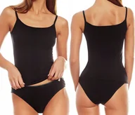 Koszulki i topy damskie - PODKOSZULKA damska ESOTIQ SIMPLE 32737 na wąskich ramiączkach - L - miniaturka - grafika 1