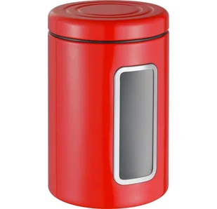 Wesco - Pojemnik z okienkiem CL 2L czerwony - Pojemniki kuchenne - miniaturka - grafika 1