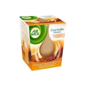 Świece - Air Wick Essential Oils Infusion świeczka zapachowa Pomarańcza z Mango 105g - miniaturka - grafika 1