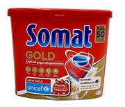 Środki do zmywarek - Tabletki do zmywarki Somat Gold 50 sztuk - miniaturka - grafika 1