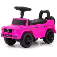 Jeździki dla dzieci - Milly Mally Pojazd MERCEDES G350d Pink S 3691 - miniaturka - grafika 1