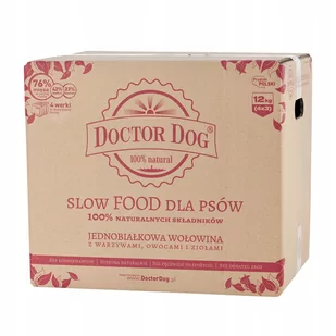 Doctor Dog wołowina z wrzywami i owocami 12 kg - Sucha karma dla psów - miniaturka - grafika 1