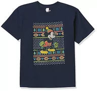 Bluzy dla chłopców - Disney Vtg Mickey Bluza chłopięca koszulka (1 opakowanie), granatowy, L - miniaturka - grafika 1