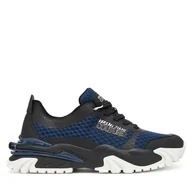 Sneakersy męskie - Sneakersy Versace Jeans Couture 78YA3SIB Czarny - miniaturka - grafika 1