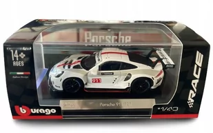Porsche 911 Rsr 1:43 Model Bburago Race 18-38302 - Samochody i pojazdy dla dzieci - miniaturka - grafika 1