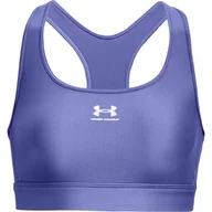 Biustonosze - Biustonosz sportowy damski Authentics Mid Padless Under Armour - miniaturka - grafika 1