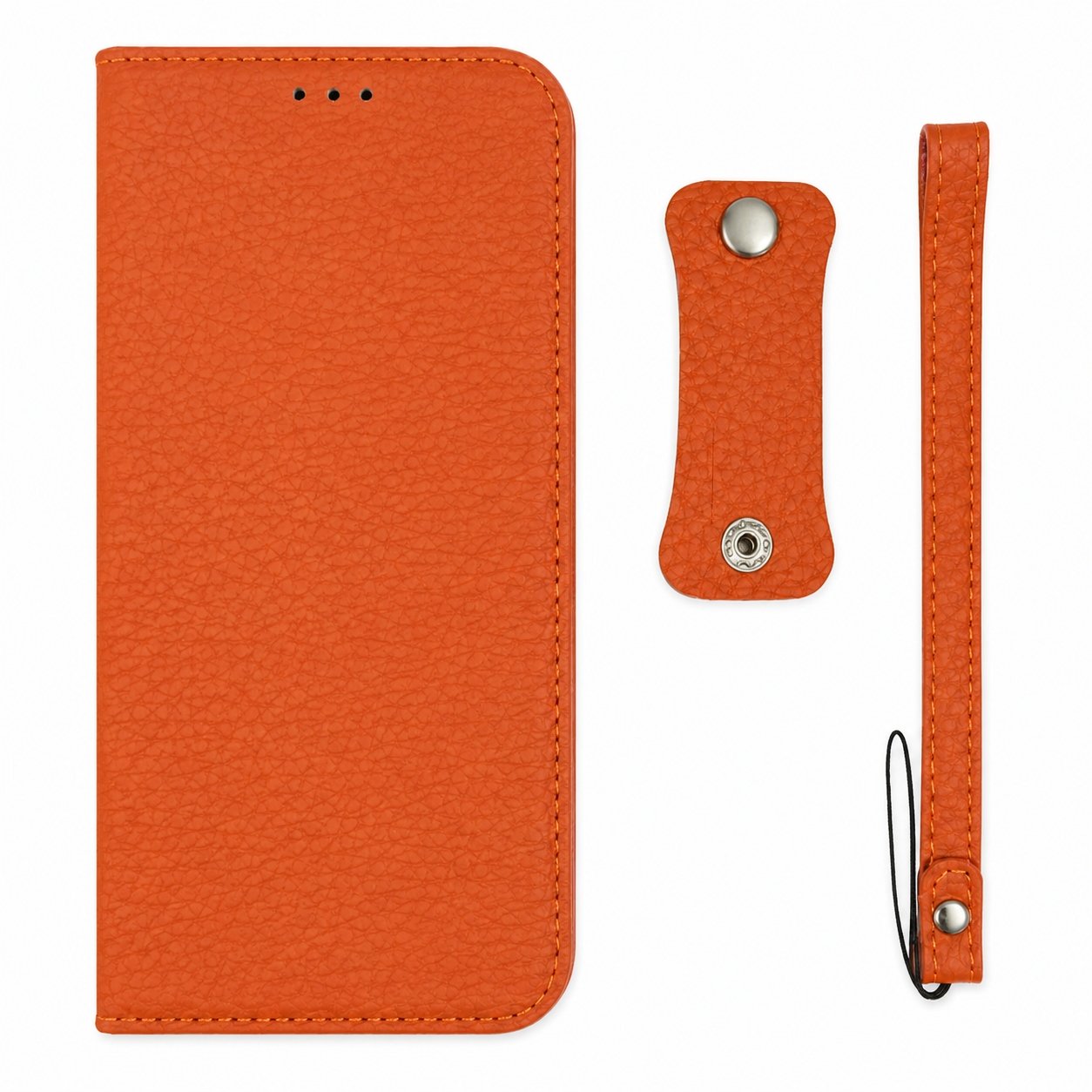 Etui Portfel Do Iphone 11 Pro Max Skóra Pu Kieszenie Na Karty I Gotówkę