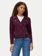Kurtki damskie - Vero Moda Kurtka z imitacji skóry Jose 10300938 Fioletowy Regular Fit - miniaturka - grafika 1