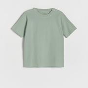 Koszulki dla chłopców - Reserved - T-shirt oversize - Zielony - miniaturka - grafika 1