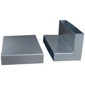 Akcesoria grzewcze - Kratki.pl Przejście z dolotu 90° kanał dolot kominek - miniaturka - grafika 1