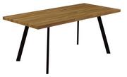 Stoły - ExitoDesign Stół rozkładany Diego Teak 140-180/85 cm EX79002/64084 - miniaturka - grafika 1