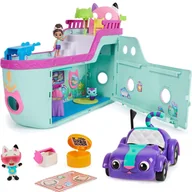 Figurki dla dzieci - Koci Domek Gabi zestaw Statek Syrenokotki figurka Syrenokotka lalka Gabi + auto Carlita - miniaturka - grafika 1