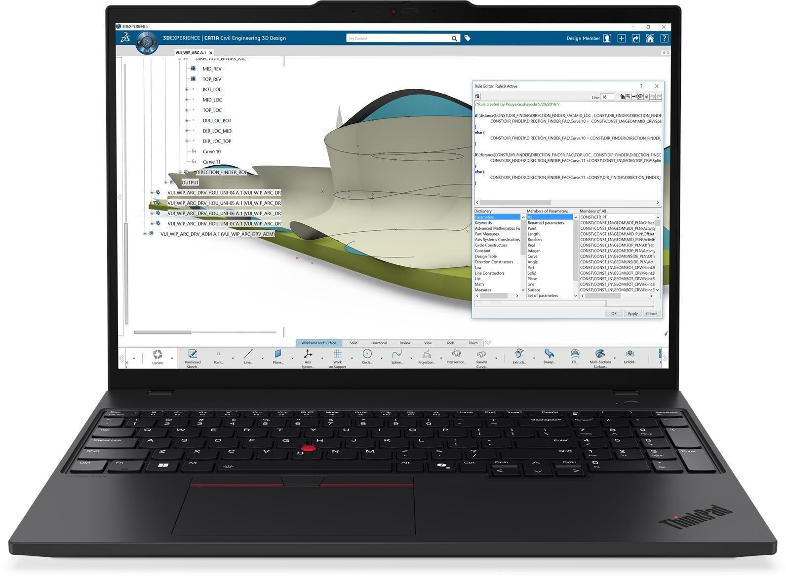 Lenovo ThinkPad P16s G4 AMD Ryzen AI 7 Pro 350 40,64cm 16 cali WUXGA 32GB 512GB SSD UMA W11P