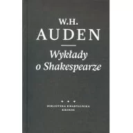 Filologia i językoznawstwo - Wykłady o Shakespearze - Auden W.H. - miniaturka - grafika 1