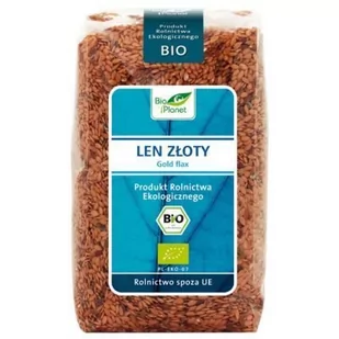 Bio Planet seria NIEBIESKA LEN ZŁOTY BIO 400 g bioplanet-5907814664006 - Zdrowa żywność - miniaturka - grafika 1