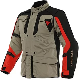 Kurtka motocyklowa Dainese Alligator Tex, męska, orzech włoski/czarna/czerwona lawa, 44 - Odzież motocyklowa - miniaturka - grafika 1