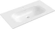 Umywalki - Mexen Vela umywalka wpuszczana w blat 91 x 46,5 cm, biała połysk - 25239000 - miniaturka - grafika 1