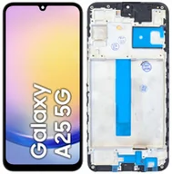 Części serwisowe do telefonów - WYŚWIETLACZ EKRAN LCD DO SAMSUNG GALAXY A25 OLED RAMKA SM-A256E SM-A256B - miniaturka - grafika 1