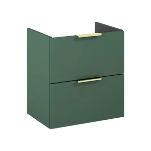 Szafka pod umywalkę wisząca Katalonia 50x34.4x53 cm zielona Sensea - Szafki łazienkowe Szafka pod umywalkę wisząca Katalonia 50x34.4x53 cm zielona Sensea - Szafki łazienkowe - miniaturka - grafika 1