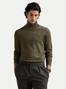 Polo Ralph Lauren Golf 710946145006 Zielony Regular Fit - Swetry męskie - miniaturka - grafika 1