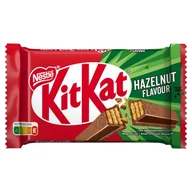 Batoniki - KitKat Paluszki waflowe pokryte mleczną czekoladą smak orzechów laskowych 41,5 g - miniaturka - grafika 1