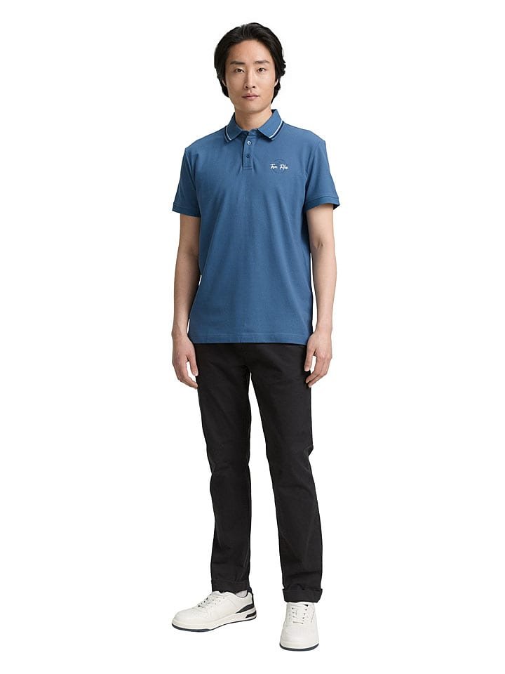 Tom Tailor Koszulka polo w kolorze niebieskim