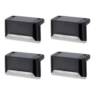 Lampy ogrodowe - Oświetlenie solarne balustrady 3000 K IP44 4 szt. - miniaturka - grafika 1