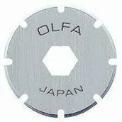 Nożyczki - Ostrza krążkowe do perforacji PRB18 18mm 2szt. OLFA - miniaturka - grafika 1