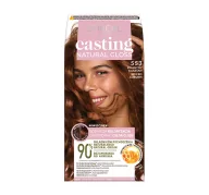 Farby do włosów i szampony koloryzujące - Casting Natural Gloss Farba do włosów 553 Pikantny Kasztan - miniaturka - grafika 1