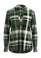 Bluzki damskie - s.Oliver damska bluzka z długim rękawem, zielona, 40, zielony, 40 - miniaturka - grafika 1