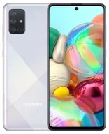 Telefony komórkowe - Samsung Galaxy A71 LTE A715 6/128GB Biały - miniaturka - grafika 1