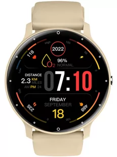Rubicon RNCF16 Beżowy - Smartwatch - miniaturka - grafika 1