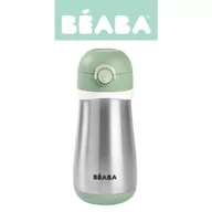 Butelki termiczne - Beaba, Bidon termiczny termobutelka, 350 ml, Sage green - miniaturka - grafika 1