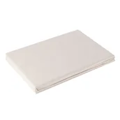 Prześcieradła - Eurofirany Prześcieradło satynowe beżowe 160x210 - bez gumki 100% bawełna ef-prze-sat-beż-160x210 - miniaturka - grafika 1