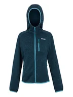 Kurtki damskie - Regatta Kurtka polarowa "Newhill" w kolorze turkusowym - miniaturka - grafika 1