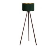 Lampy stojące - Brilagi - Lampa podłogowa VELVET 1xE27/60W/230V brązowy/zielony - miniaturka - grafika 1