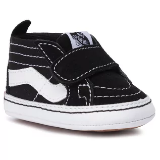 Buty dla chłopców - Sneakersy Vans - Sk8-Hi Crib VN0A346P6BT1 Black/True White - grafika 1