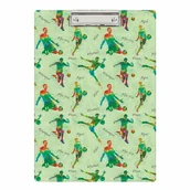 Deski z klipsem - Biurfol Deska klip A4 nadruk Football - miniaturka - grafika 1