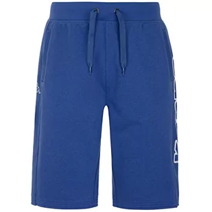 Kappa Męskie spodnie sportowe Bilmer Logo Blue Sapphire, L - Spodenki męskie - miniaturka - grafika 1