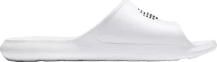Klapki męskie Nike Victori One Shower Slide białe CZ5478 100-44 - Klapki i japonki męskie - miniaturka - grafika 1