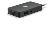 Stacje dokujące i replikatory portów - Microsoft 1E4-00004 stacja dokująca Czarny - miniaturka - grafika 1