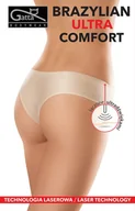 Majtki damskie - FIGI GATTA BRAZYLIAN ULTRA COMFORT (kolor biały, rozmiar S) - miniaturka - grafika 1
