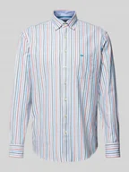 Koszule męskie - Koszula casualowa o kroju regular fit z kołnierzykiem typu button down - miniaturka - grafika 1