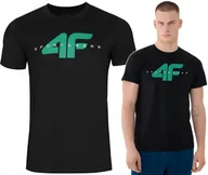 Koszulki męskie - Koszulka Męska 4f T-shirt 3015 Bawełniany Podkoszulek Sportowy Co Dzień M - miniaturka - grafika 1