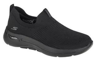 Skechers Go Walk Arch Fit 124409-BBK damskie sneakersy, czarne, rozmiar 38 - Sneakersy damskie - miniaturka - grafika 1