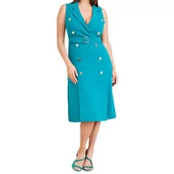 Sukienki - Sukienka damska Guess Belted wizytowa elegancka-XL - miniaturka - grafika 1