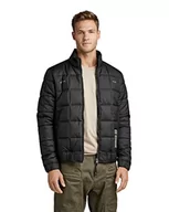 Kurtki męskie - G-STAR RAW Męska kurtka męska Meefic Sqr Quilted Vest Jacket, Black (dk black B958-6484), S - miniaturka - grafika 1