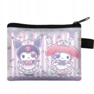Piórniki - Portfel Saszetka Dla dzięci Kuromi i My Melody - miniaturka - grafika 1