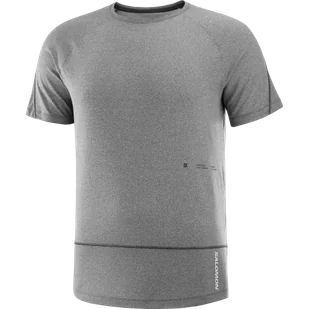 KOSZULA SALOMON CROSS RUN SS TEE GFX M C21954 - Koszulki sportowe męskie - miniaturka - grafika 1
